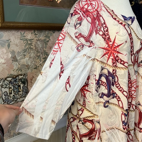 Cal Style USA Women's Beach/Boat/Anchor Themed Plus Size: 3XL Shirt - Picture 5 of 8